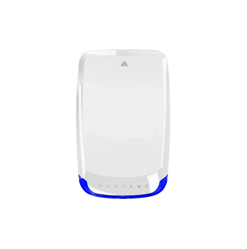 Sirena inalámbrica e 100DB con luz estroboscópica SR230M Marca: Paradox