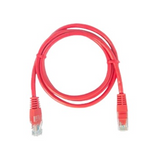 Patch cord UTP cat6 con funda 1 pie rojo MC601F01R Marca: Cablix