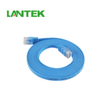Patch Cord Cat6 Azul 7 FT planos LTK-C6P07 Marca: Lantek