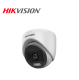 Cámara analóga Turret ColorVu 2MP híbrida inteligente Marca: Hikvision
