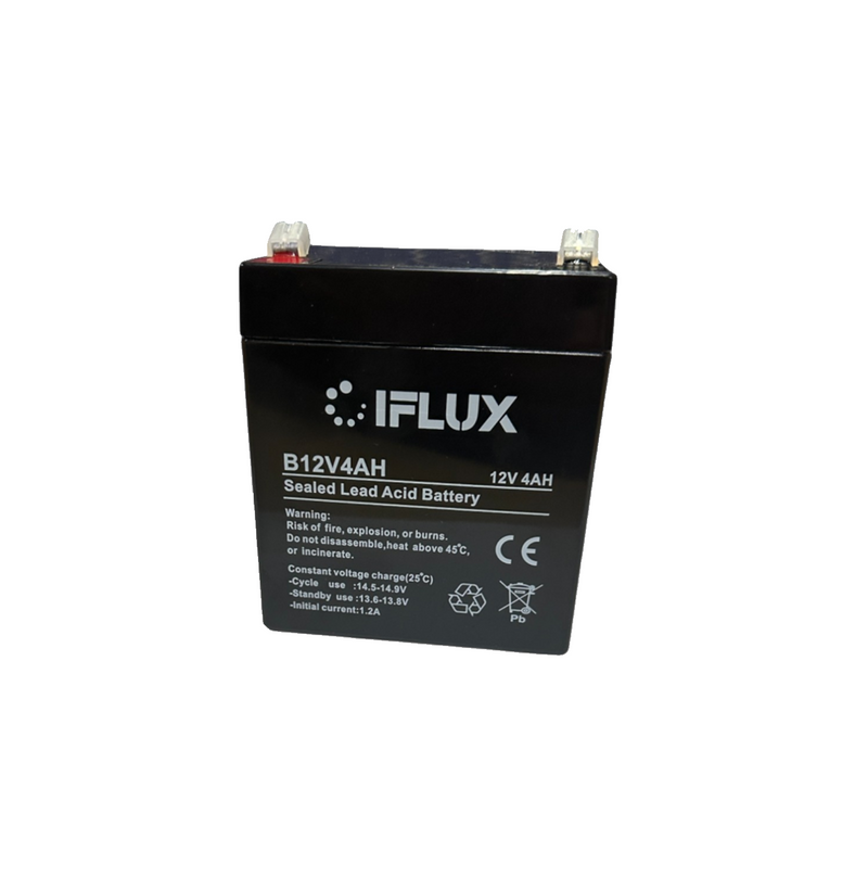 Batería recargable de 12V 4ah Marca: Iflux