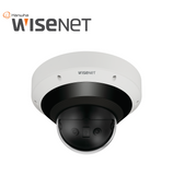 Camara IP 15MP Antivandálica Panorámica 220° o 180°/ IP66 / IK10 / PoE+ PNM-9031RV Marca: Hanwha