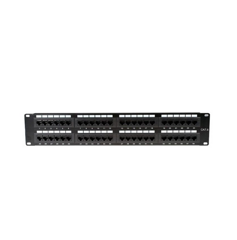 Patch panel Cat6 de 48 puertos DATA GRADE Marca: Lantek