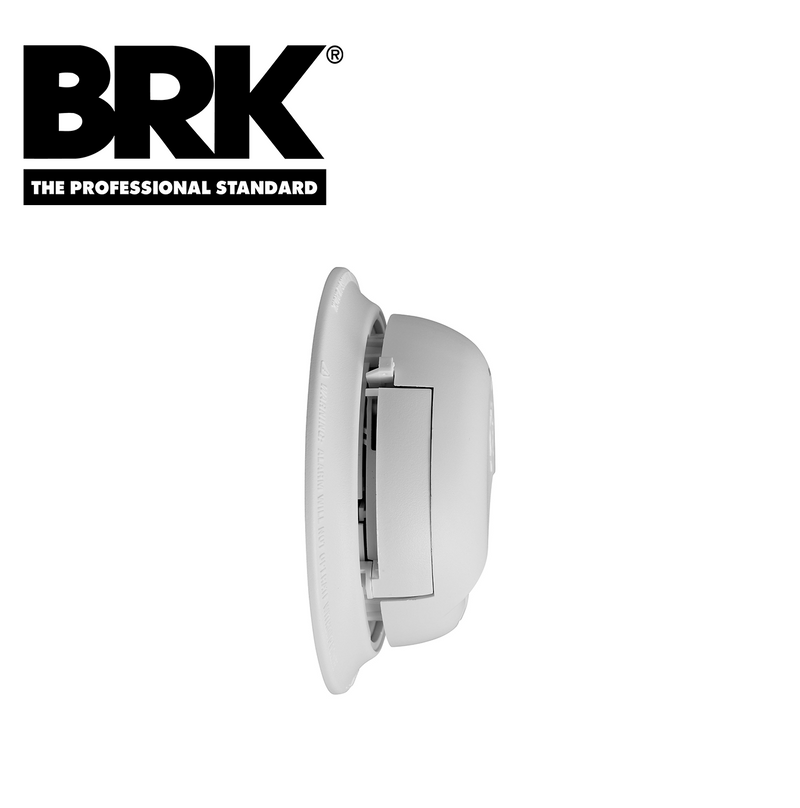 Sensor de humo a batería 9VDC, no requiere conexión a la red eléctrica SMI100 Marca: BRK