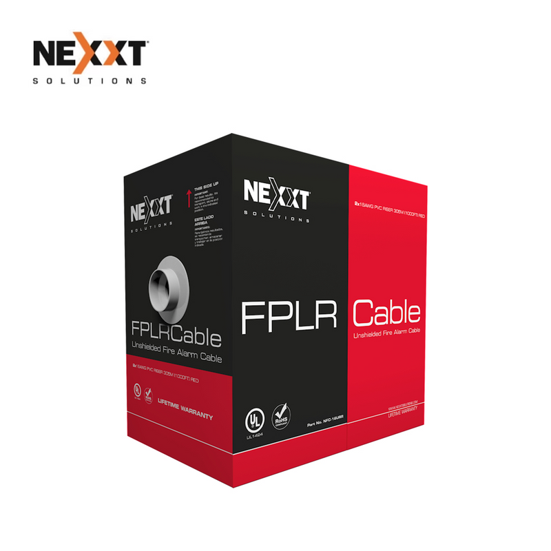 Cable de alarma 305 metros 16AWG PVC NFC-16URR Marca: Nexxt