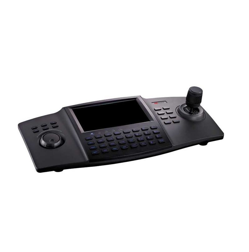 Teclado con joystick para control de domos DS1100KI Marca Hikvision