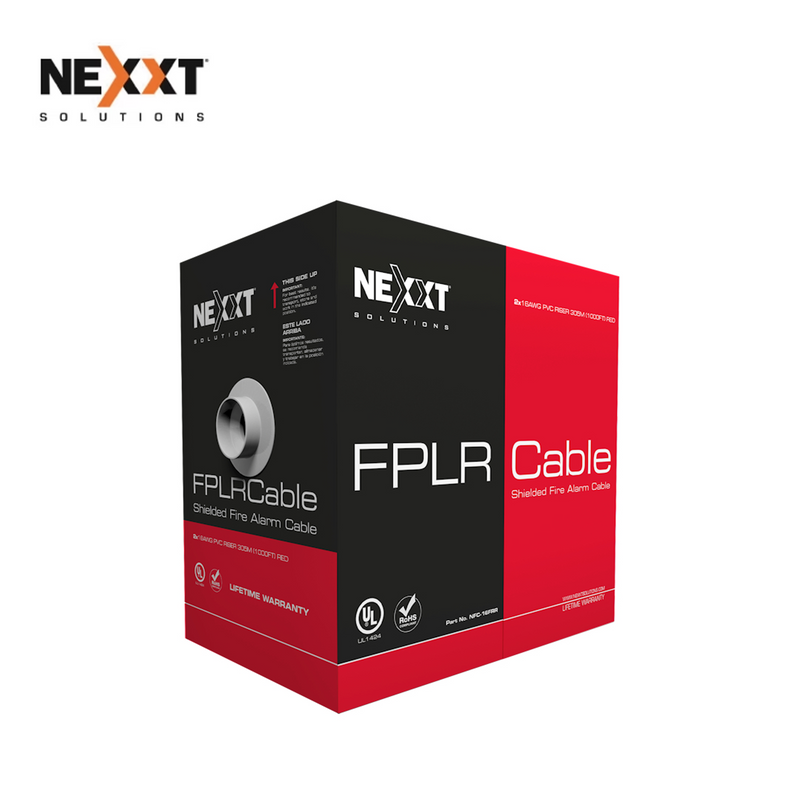 Cable de alarma 18AWG PVC de 305 metros NFC-18FRR Marca: Nexxt