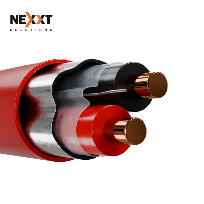 Cable de alarma 1P 16AWG PVC de 305 metros NFC-16FRR Marca: Nexxt