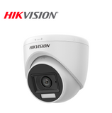 Camara de torreta fija para interiores con audio y luz híbrida inteligente 3K DS-2CE76K0T-LPFS 2.8mm Marca: Hikvision