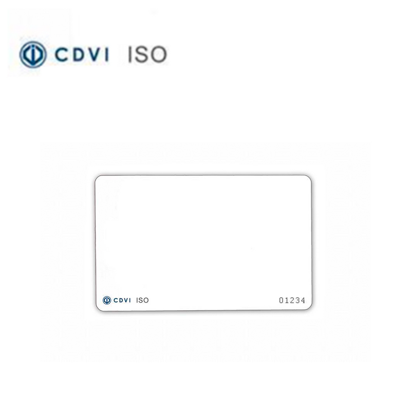 Tarjeta de proximidad imprimible CDVI ISO