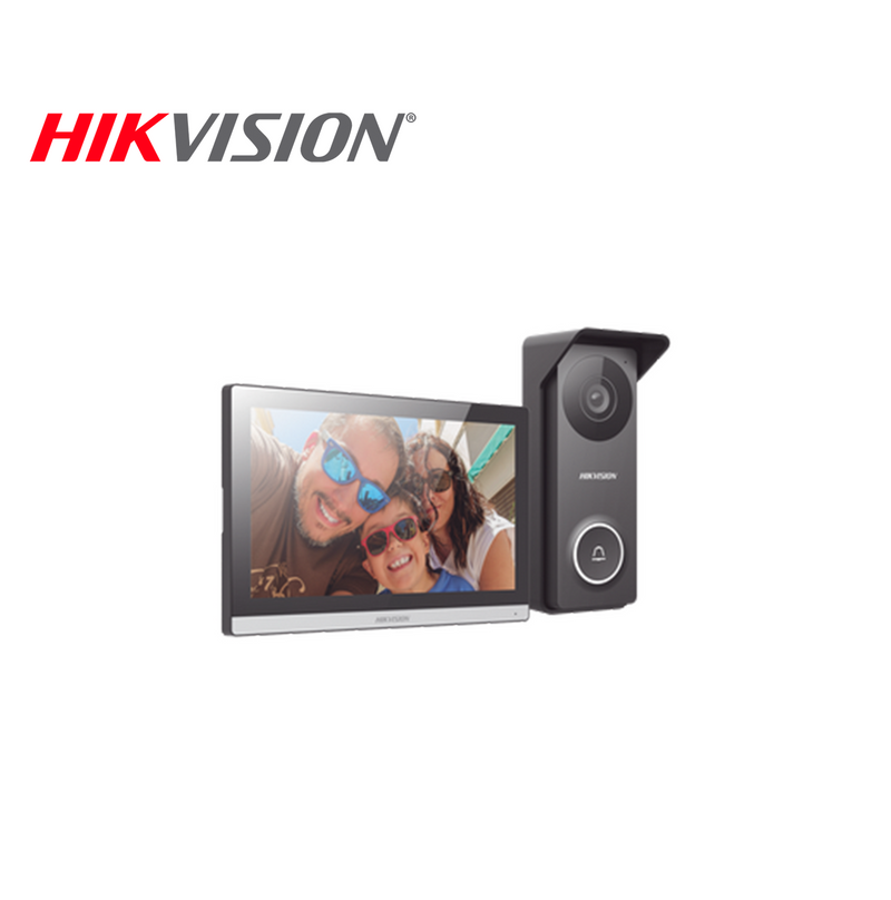 Kit de intercomunicación híbrido HD, Control móvil Hik-Connect, Pantalla táctil de 7 pulgadas DS-KIS313-P Marca: Hikvision