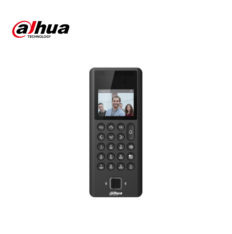 Control de acceso Wi-Fi de rostro, tarjeta IC pantalla de 2.4" ASI3204E-W Marca: Dahua