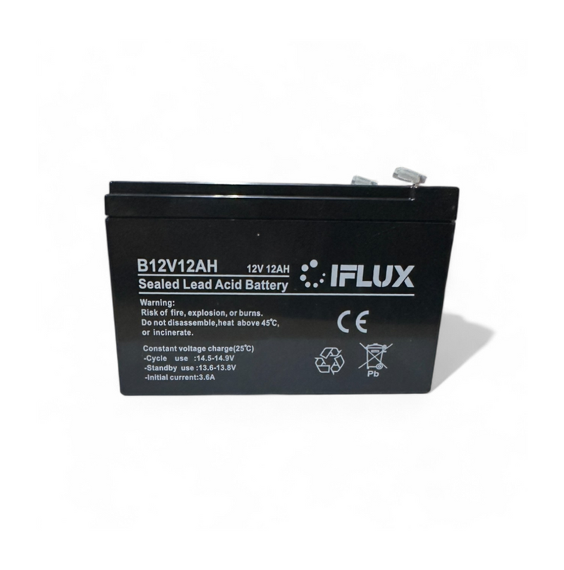 Baterías recargable 12V 12ah Marca: Iflux
