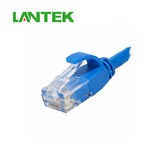 Patch Cord CAT6A color azul 3 FT redondo (PACK 5 UNIDADES) LTK-C6AP03BL Marca: Lantek