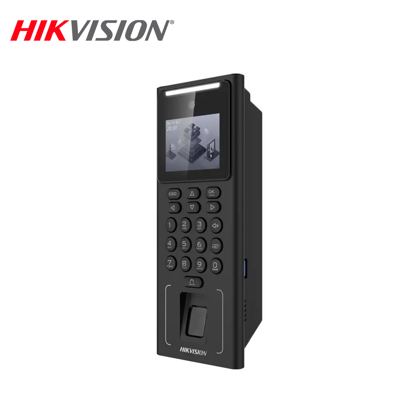 Lector biométrico facial y de tarjeta Min Moe Wi-Fi batería de respaldo DS-K1T321EFWX Marca: Hikvision