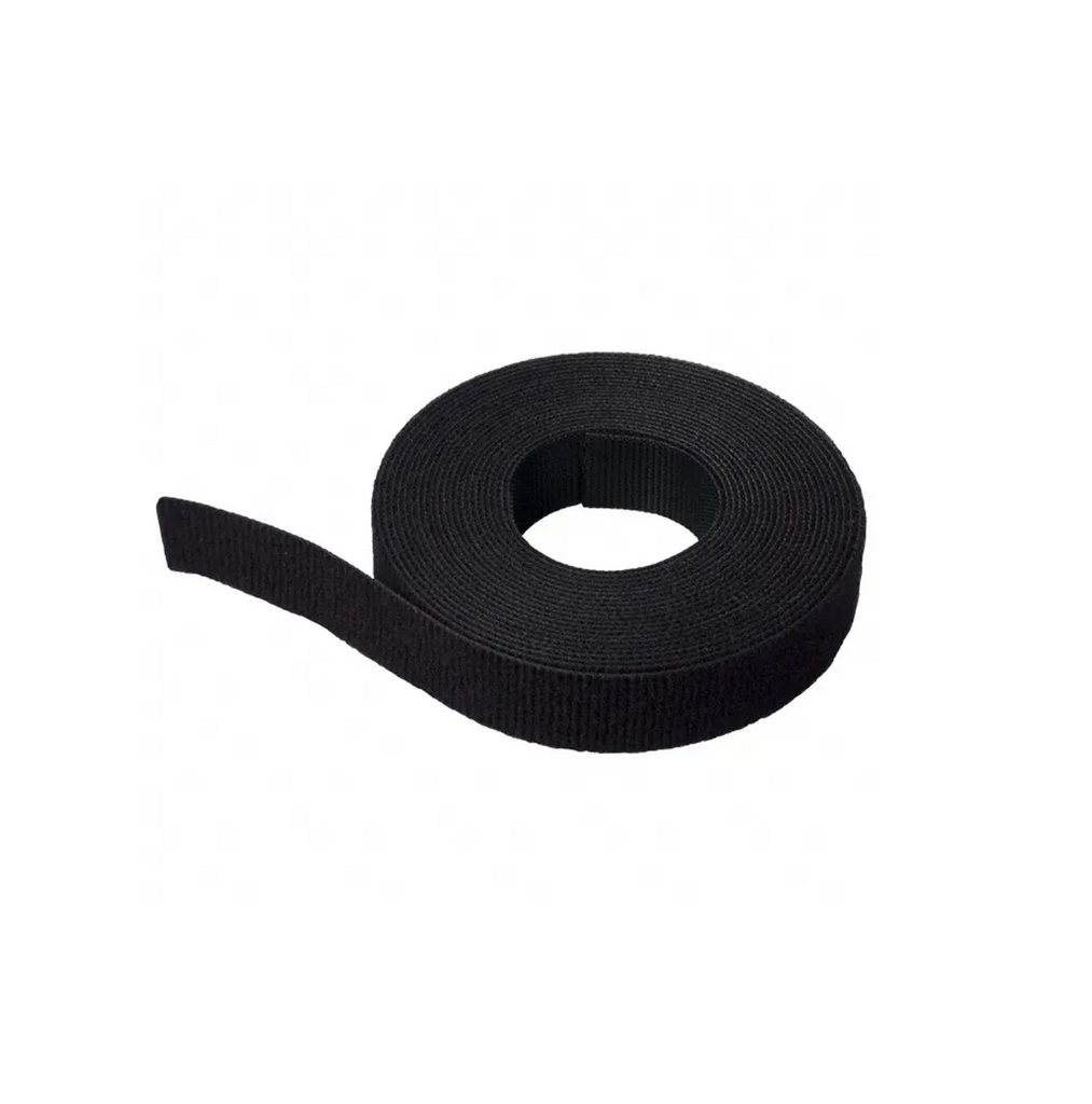 Rollo de vlecro 5 metros negro VEL-5MT-BK Marca: Teklink | Security...