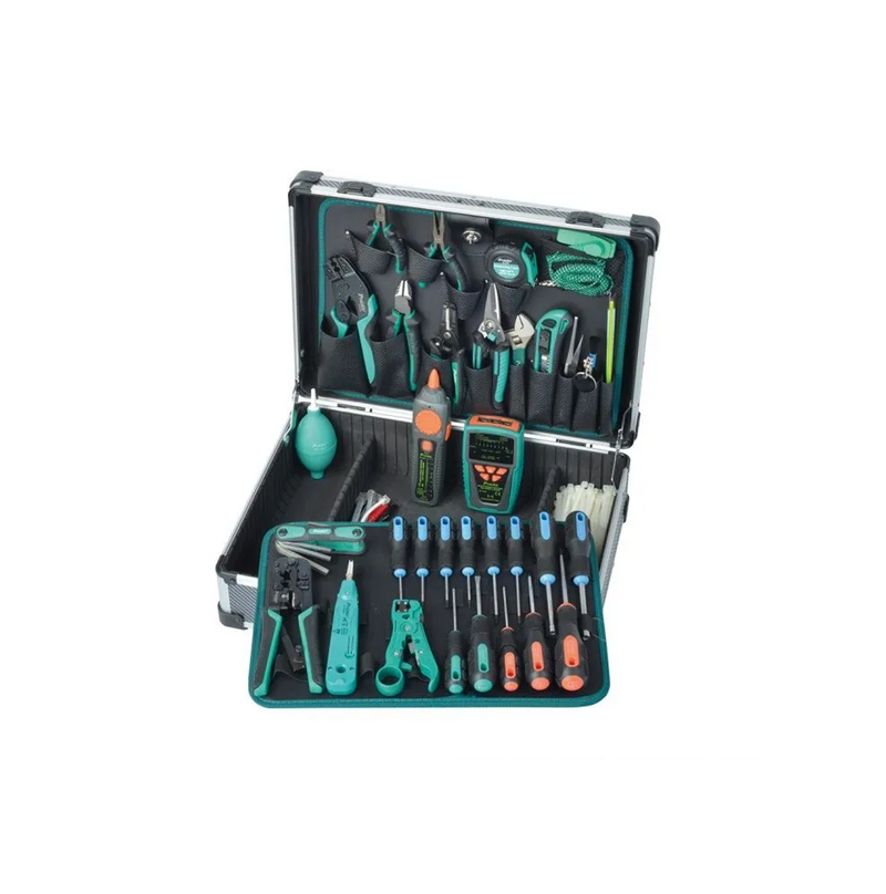 Kit maleta de herramientas para telecomunicaciones PK-1938M2 Marca:PROSKIT