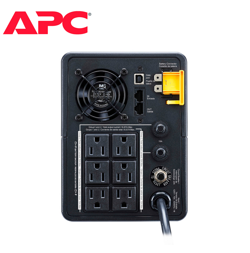 UPS APC BACK-UPS (BX2000M) 2000VA/1200WATTS 120V 6 TOMAS BX2000M-LM Marca: APC