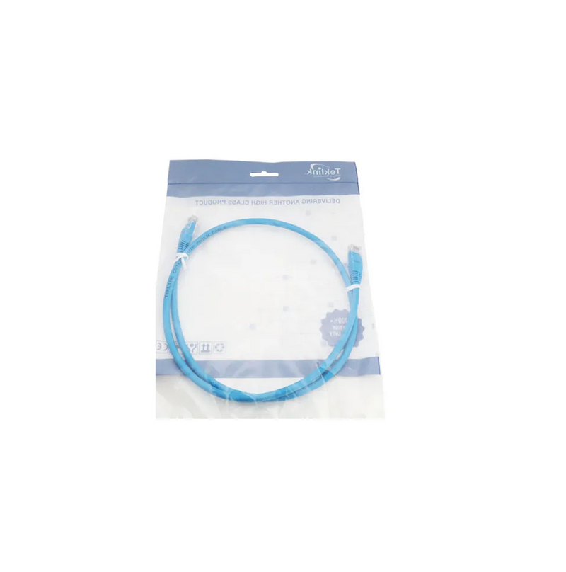 Patch Cord UTP CAT6A azul 3FT PCU-6A03-BL Marca: Teklink