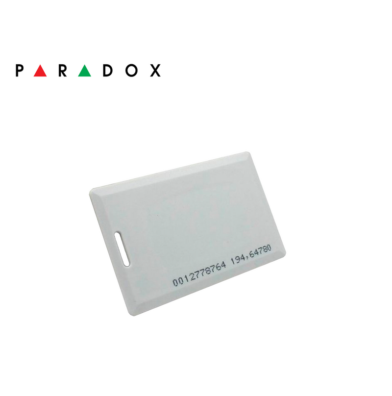Tarjeta de proximidad C702 (gruesas) Marca: Paradox