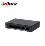 Switch Cloud PoE gigabit de 4 puertos +2 UPLINK Marca: Dahua