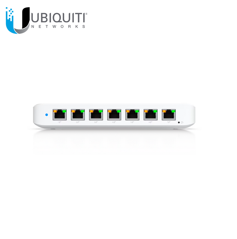 Switch PoE Gigabit Ethernet capa 2 compacto con 8 puertos Marca: Ubiquiti