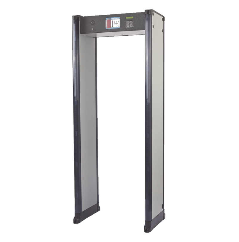 Detector de Metales de 6 Zonas con Anclaje para Fijarse al Piso Marca: RANGER SECURITY DETECTORS