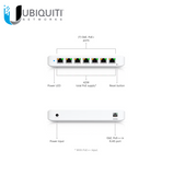 Switch PoE Gigabit Ethernet capa 2 compacto con 8 puertos Marca: Ubiquiti