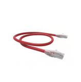 Patch Cord Gigalan CAT6 LSZH T568 A/B 2 metros color rojo Marca: Furukawa