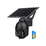 Cámara de seguridad con panel solar tipo PTZ conectividad 4G/Wi-Fi 1080p Full color App Ubox Marca: General