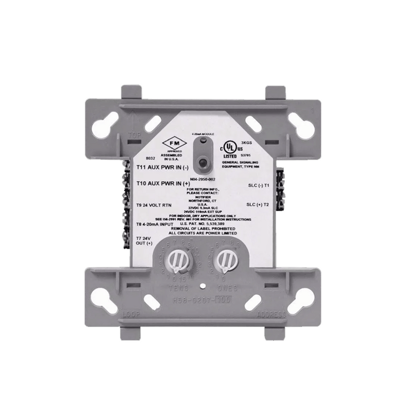 Módulo de entrada analógica 4-20 mA FMM-4-20 Marca: Notifier