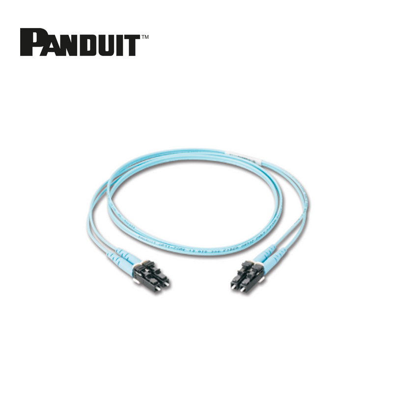 Cable de conexión de fibra óptica dúplex OM4 FZ2ERLNLNSNM001 Marca: Panduit