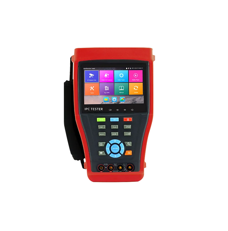 Comprobador de cámaras IP y analógicas de 4,3 pulgadas y 4 MP