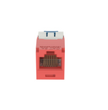 Jack PN TG minicom CAT6A rojo Marca: PANDUIT