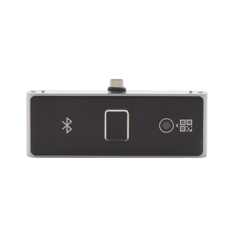 Módulo lector de Huellas códigos QR y Bluetooth DS-KAB673-FBQR Marca: HIKVISION