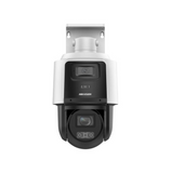 Cámara PTZ IP TandemVu 4MP con cámara Panorámica 4MP Marca: Hikvision