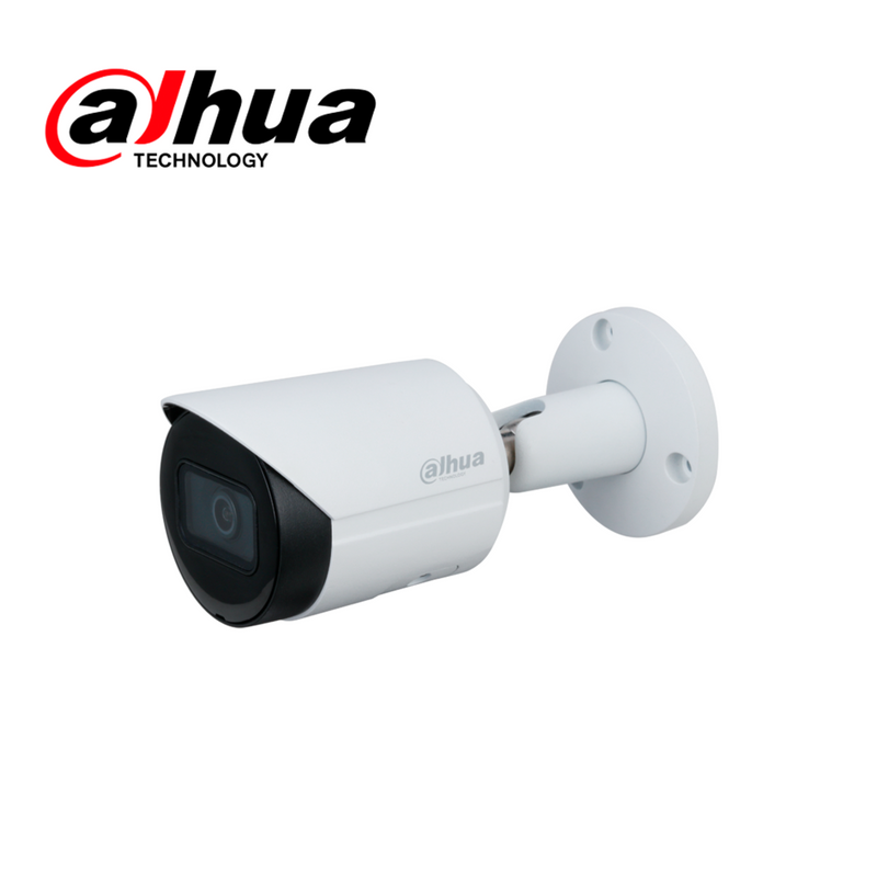 Cámara de seguridad IP bullet  de 4MP lente fijo Starligth SD max 256 Marca Dahua