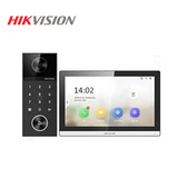 Kit Videoportero IP 4 MP con Tarjeta PIN y estación interior DS-KIS612-P Marca:  Hikvision