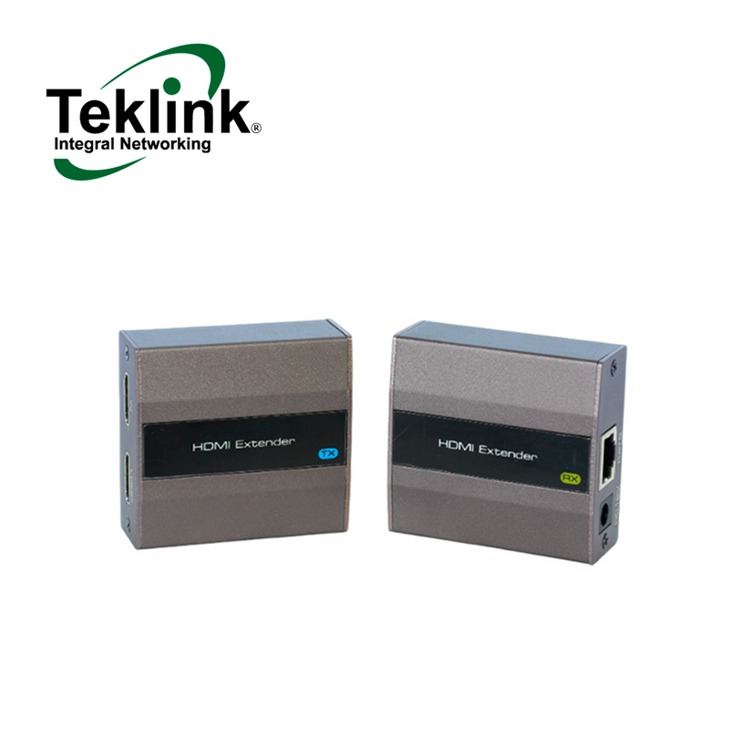 Extensor HDMI 4K, Transmisión 40M con UTP CAT6 blindado EXTHDMI704K Marca: Teklink