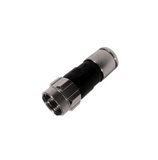 Conector coaxial RG06 PPC negro/rojo MTL-RG06PPC Marca: Teklink