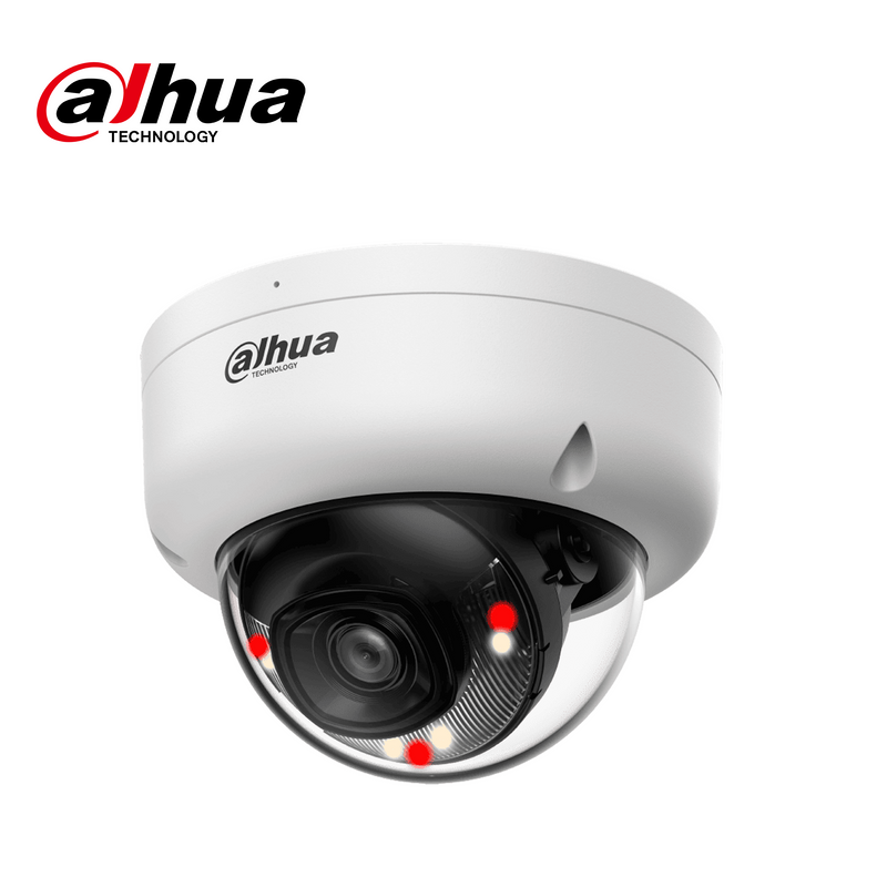 Cámara de seguridad minidomo IP de 4MP lente 2.8mm 40 metros IP67 Marca: Dahua