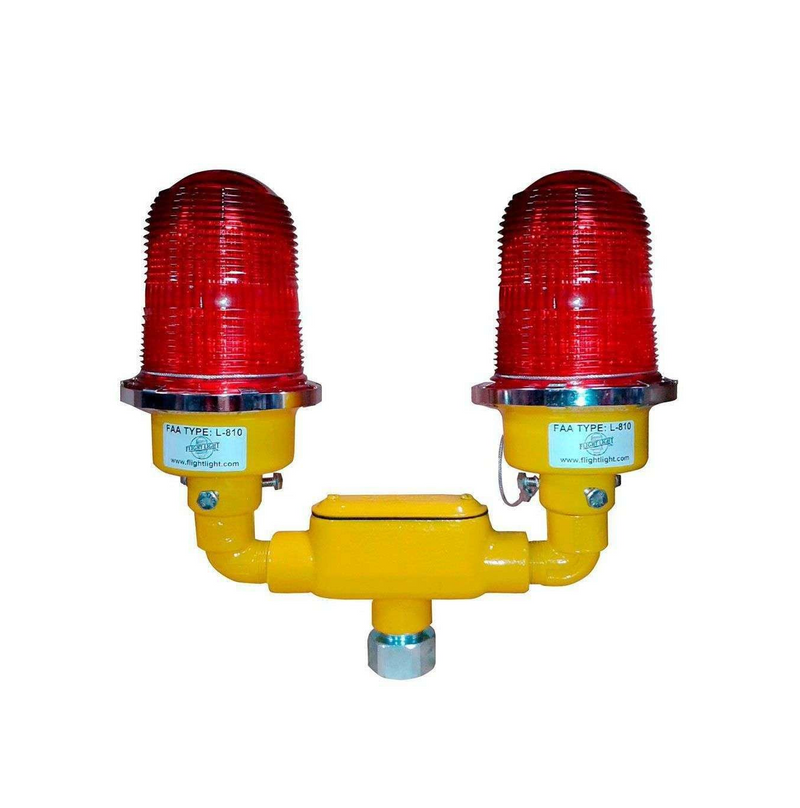Luz de obstrucción roja incandescente L-810