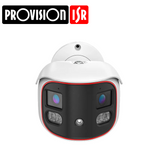 Camara de bala panorámica de lente fija con disuasión activa de 8 MP con LED híbrido y análisis DDA2 BPAN2-340ADRN Marca: Provision