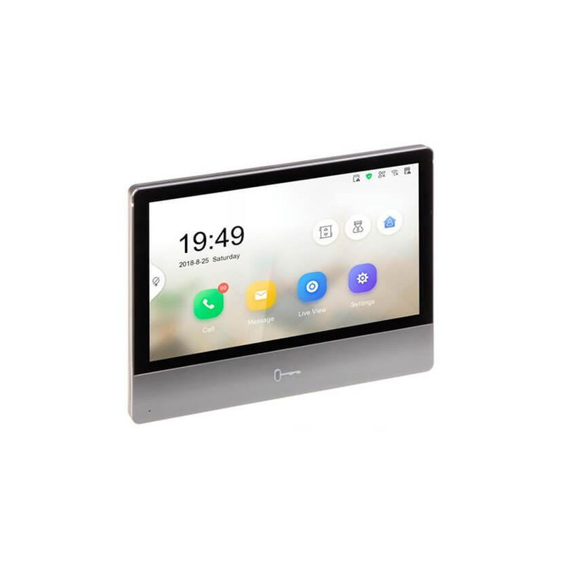 Monitor IP Touch Screen 7" para videoportero IP modular Marca: Hikvision