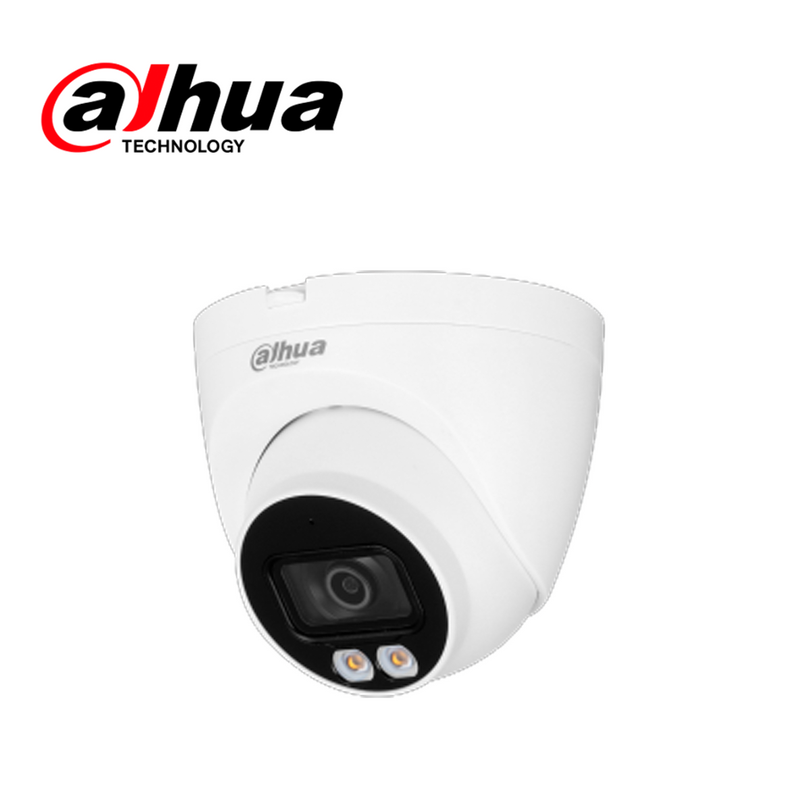 Cámara de seguridad IP domo de 4MP Full Color 2.8mm IPCHDW2439TAS Marca: Dahua