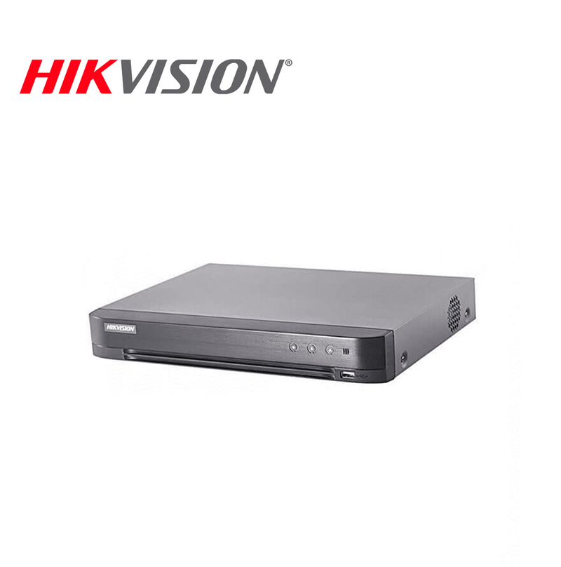 Videograbador HD tecnología AcuSense para 8 cámaras analógicas + 2 canales IP Marca: Hikvision