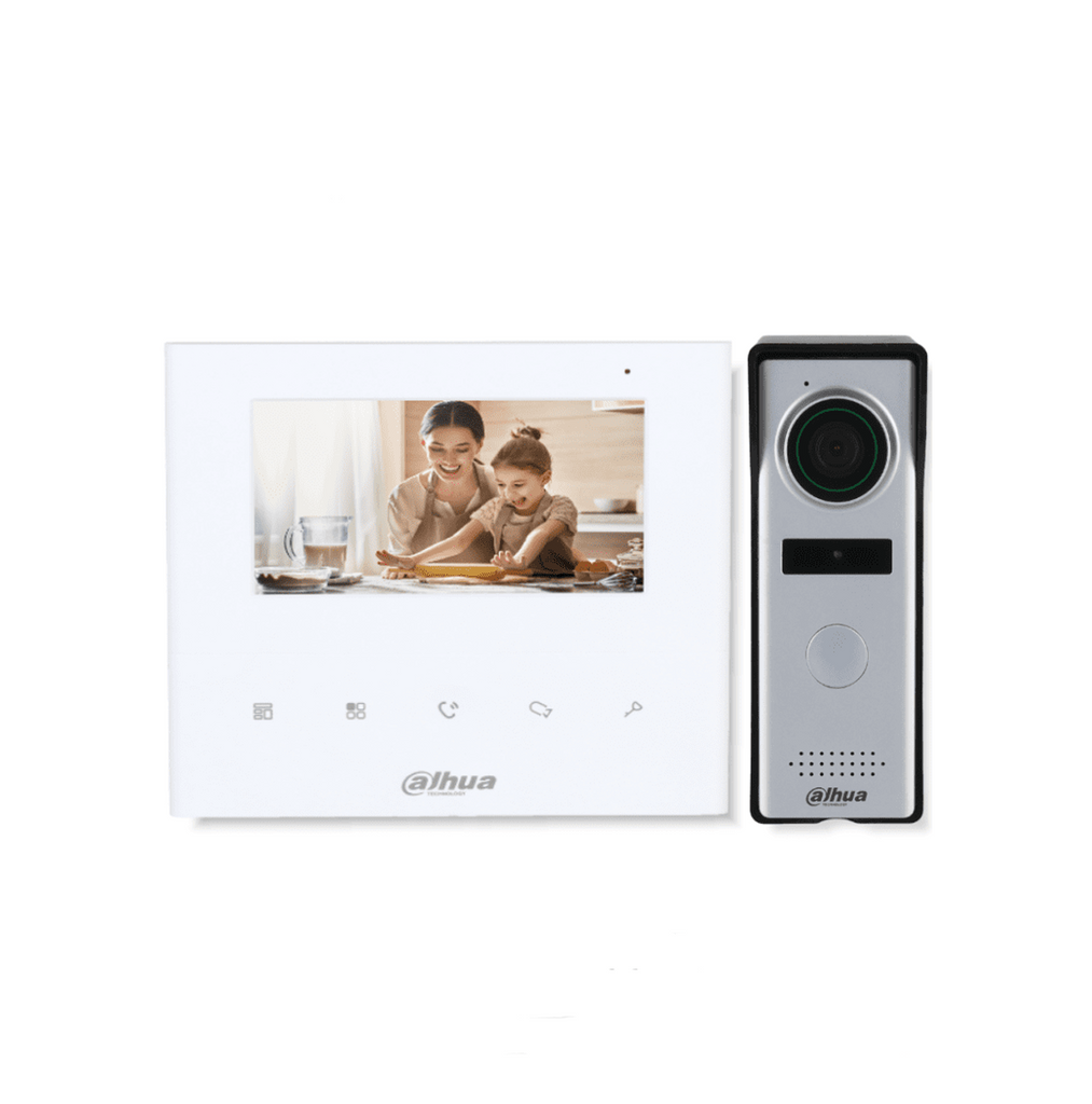 Kit video portero análogo con monitor HD 4.3” IP66 KTA04 Marca: Da