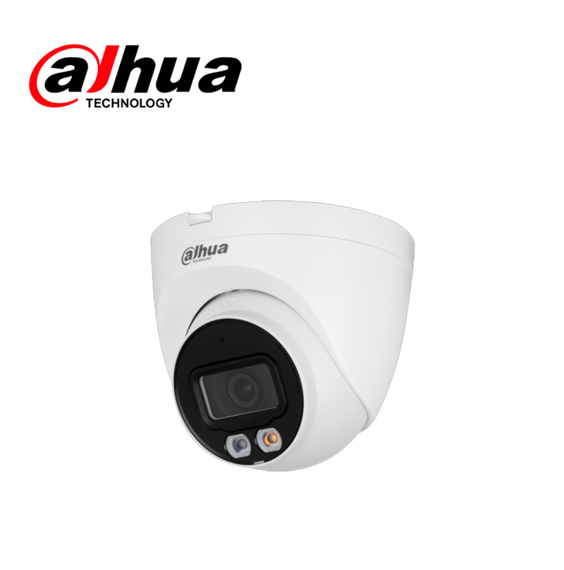 Cámara de Vigilancia IP Eyeball 4MP lente 2.8mm iluminación dual 30m WizSense Marca: Dahua