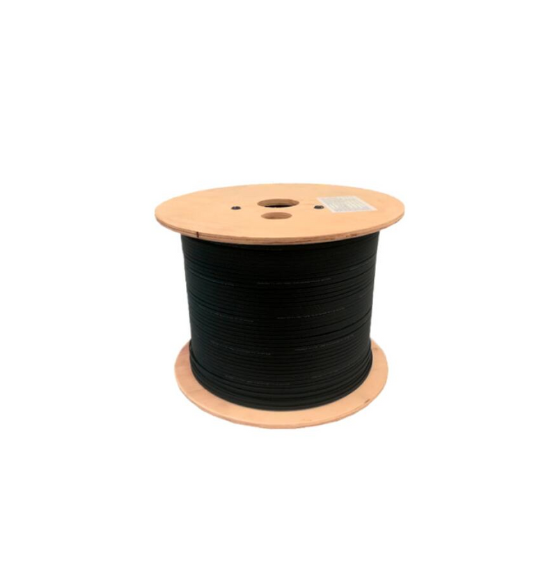 Cable fibra óptica Monomodo para xterior 2 hilos con mensajero de acero Marca: Cablix