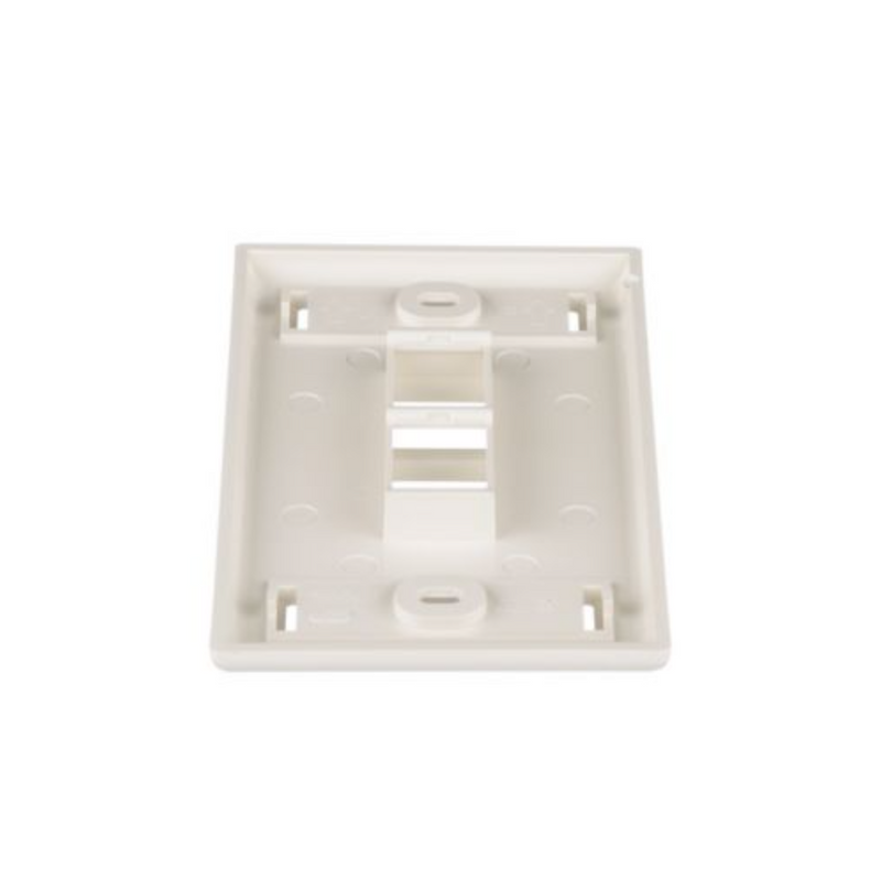 Placa de 2 puertos color blanco NETKEY Marca: Pandiut
